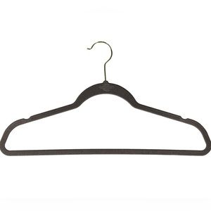 Closet complete 12 velvet hangers heather gray